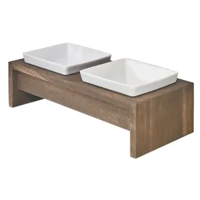 Artisan Rubberwood Diner Bowl |  Walnut