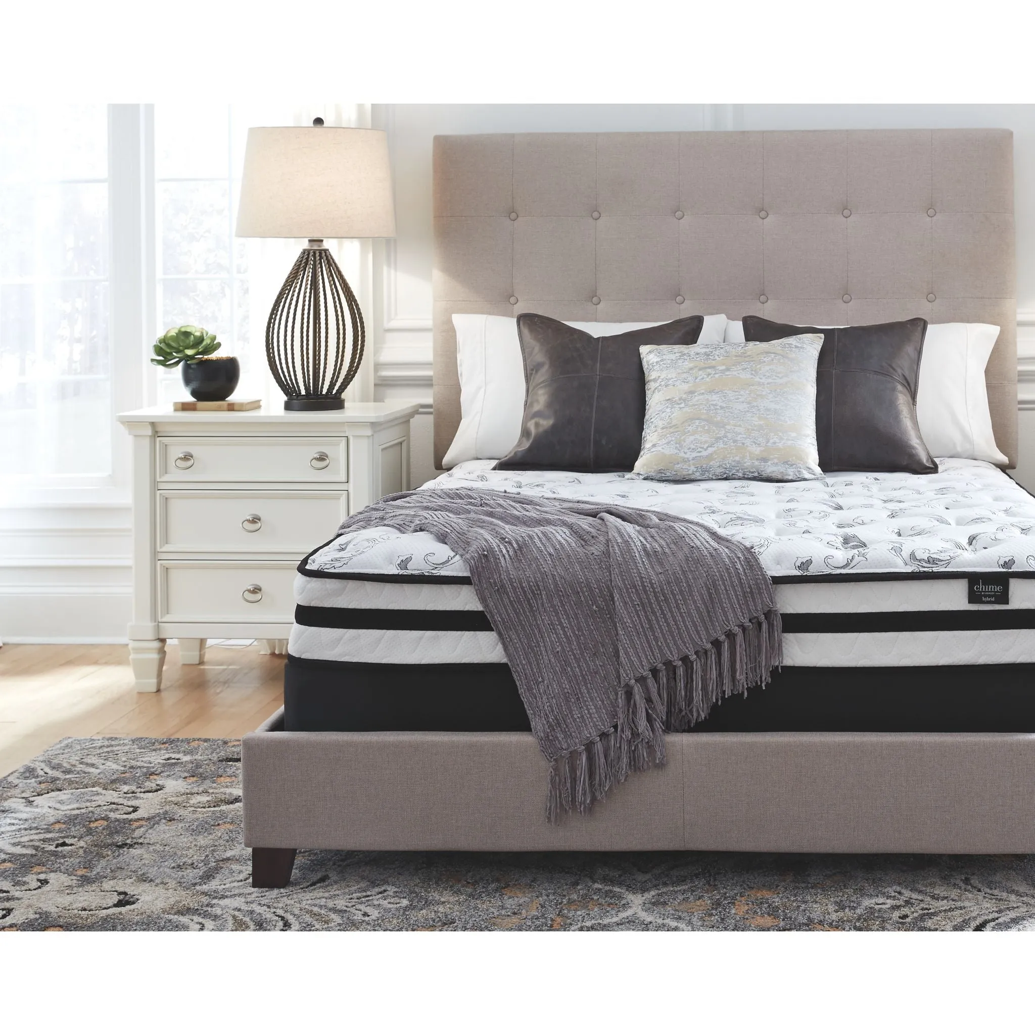 Ashley 8 Inch Chime Innerspring Full Mattress