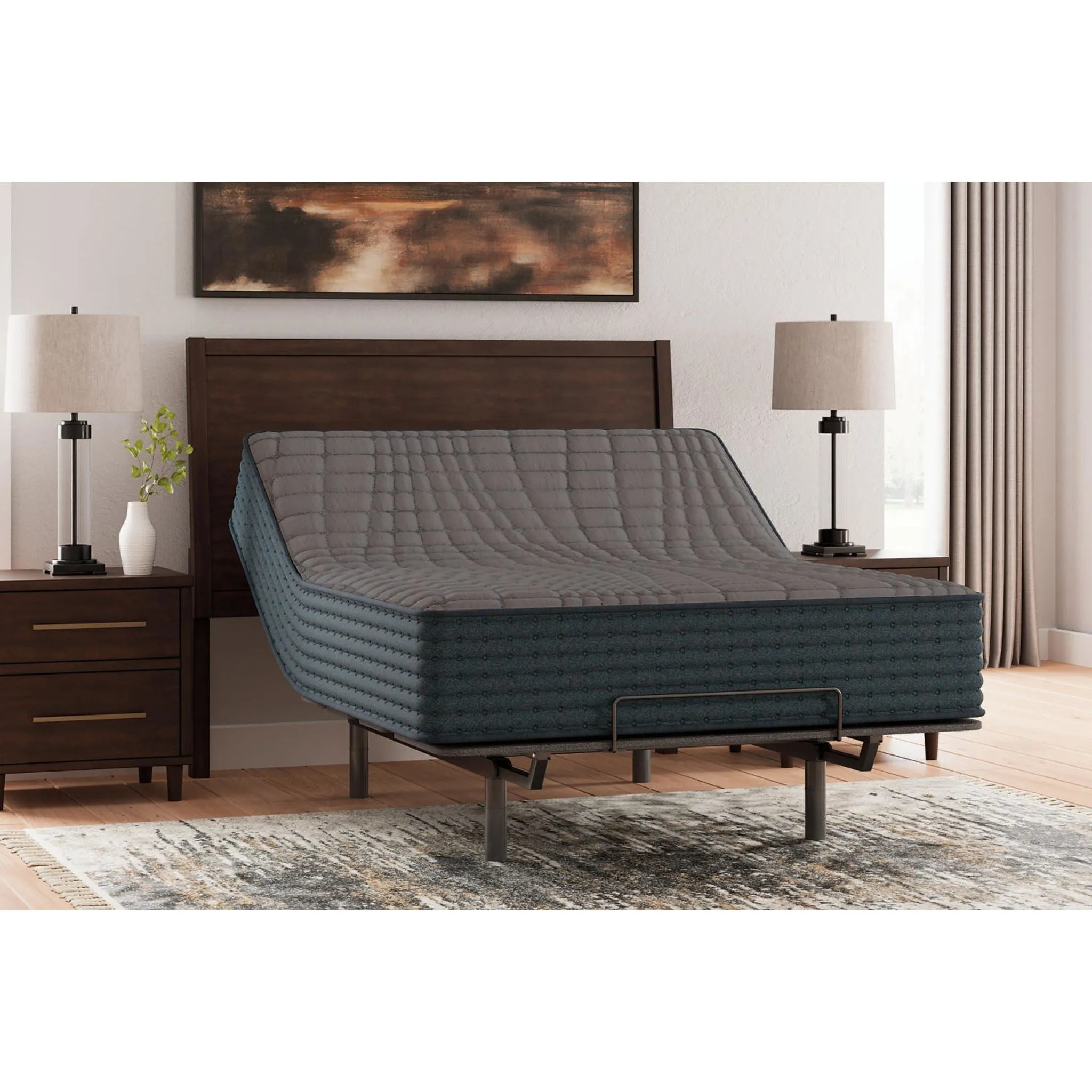 Ashley Sleep Gray 1200 Hybrid