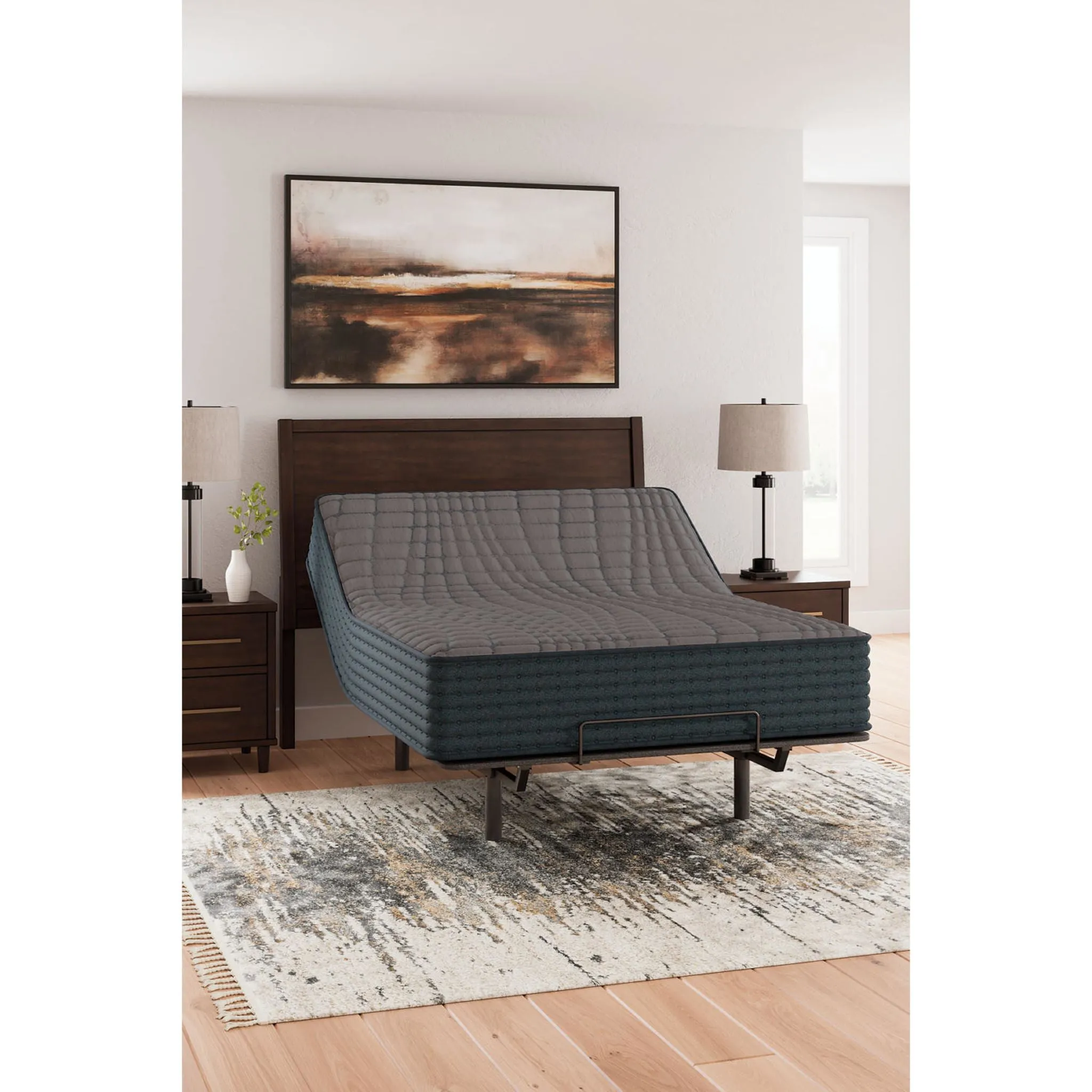 Ashley Sleep Gray 1200 Hybrid