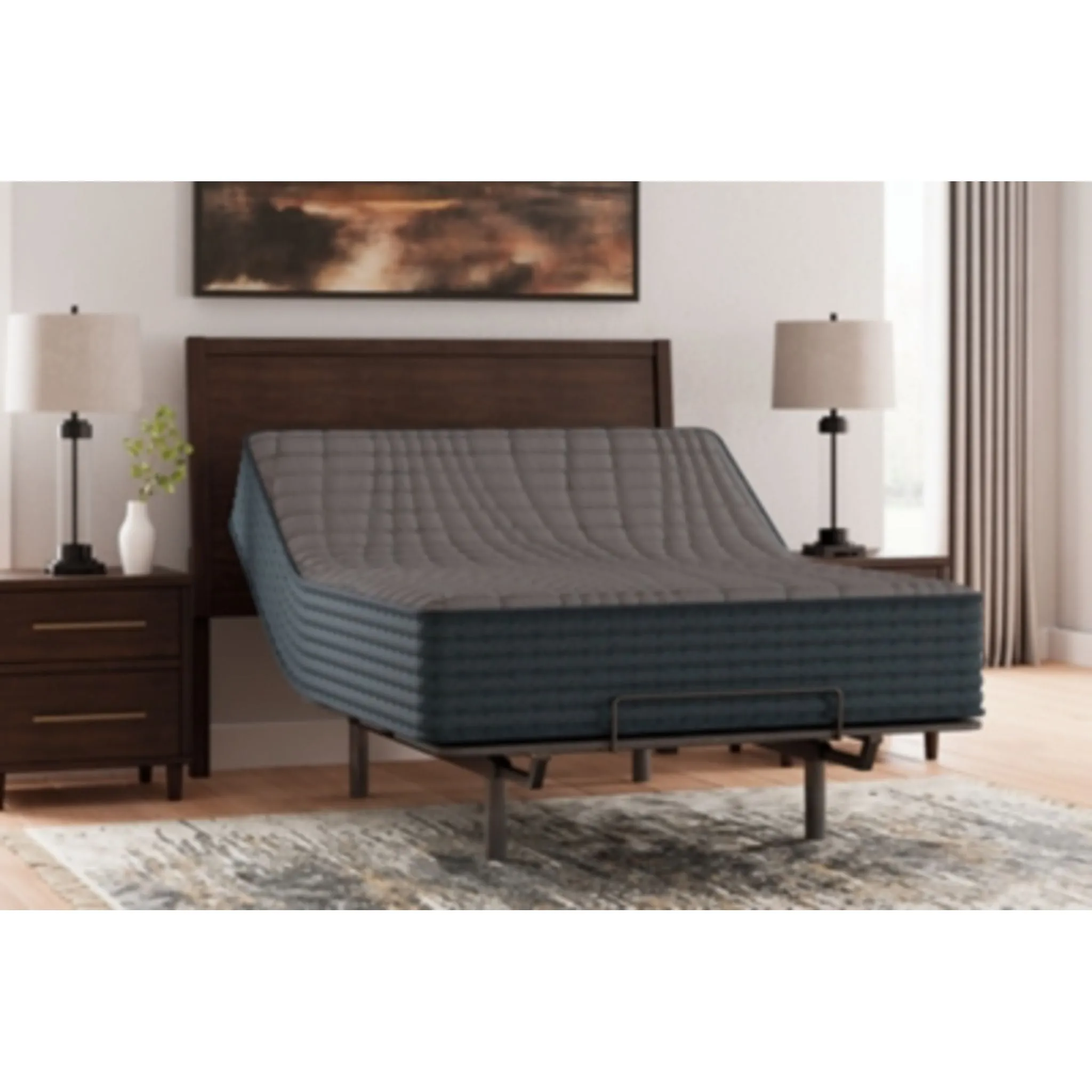 Ashley Sleep Gray 1200 Hybrid