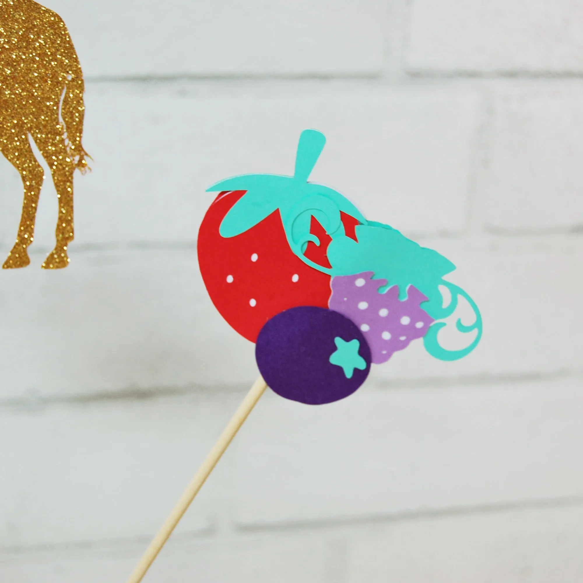 Berry Magical Unicorn Centerpiece