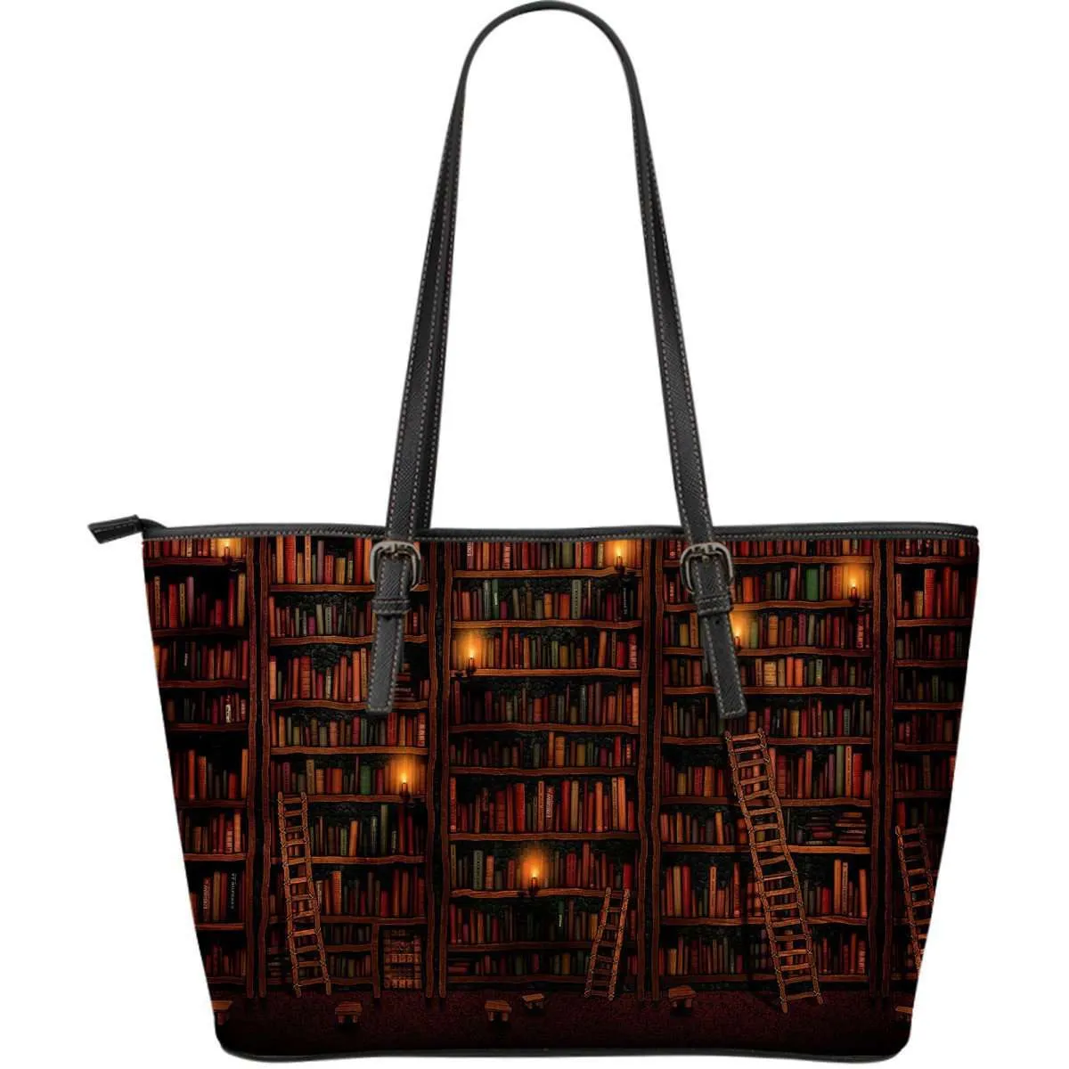 Bookshelves Tote Bag