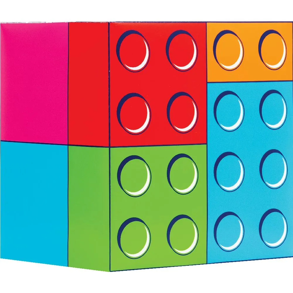 Bulk Block Bash Toy Blocks Centerpieces (Case of 6)