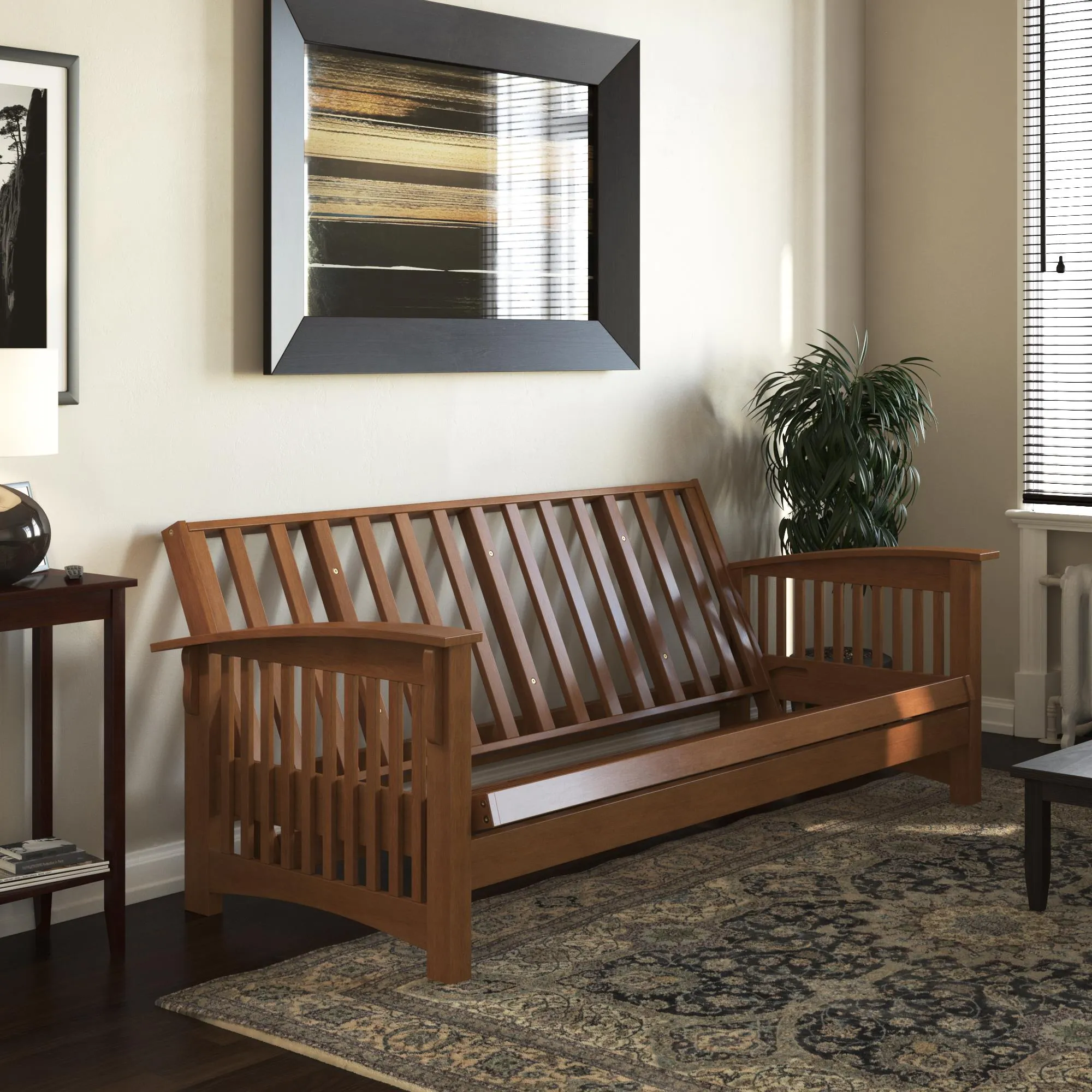 Cameron All Wood Futon Frame