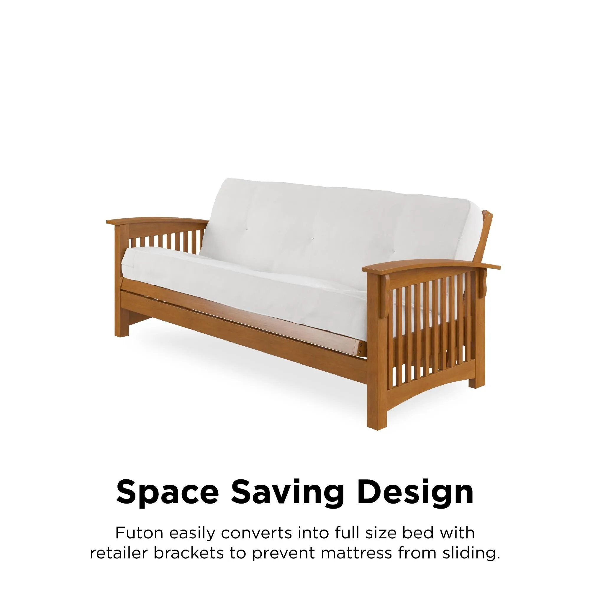 Cameron All Wood Futon Frame