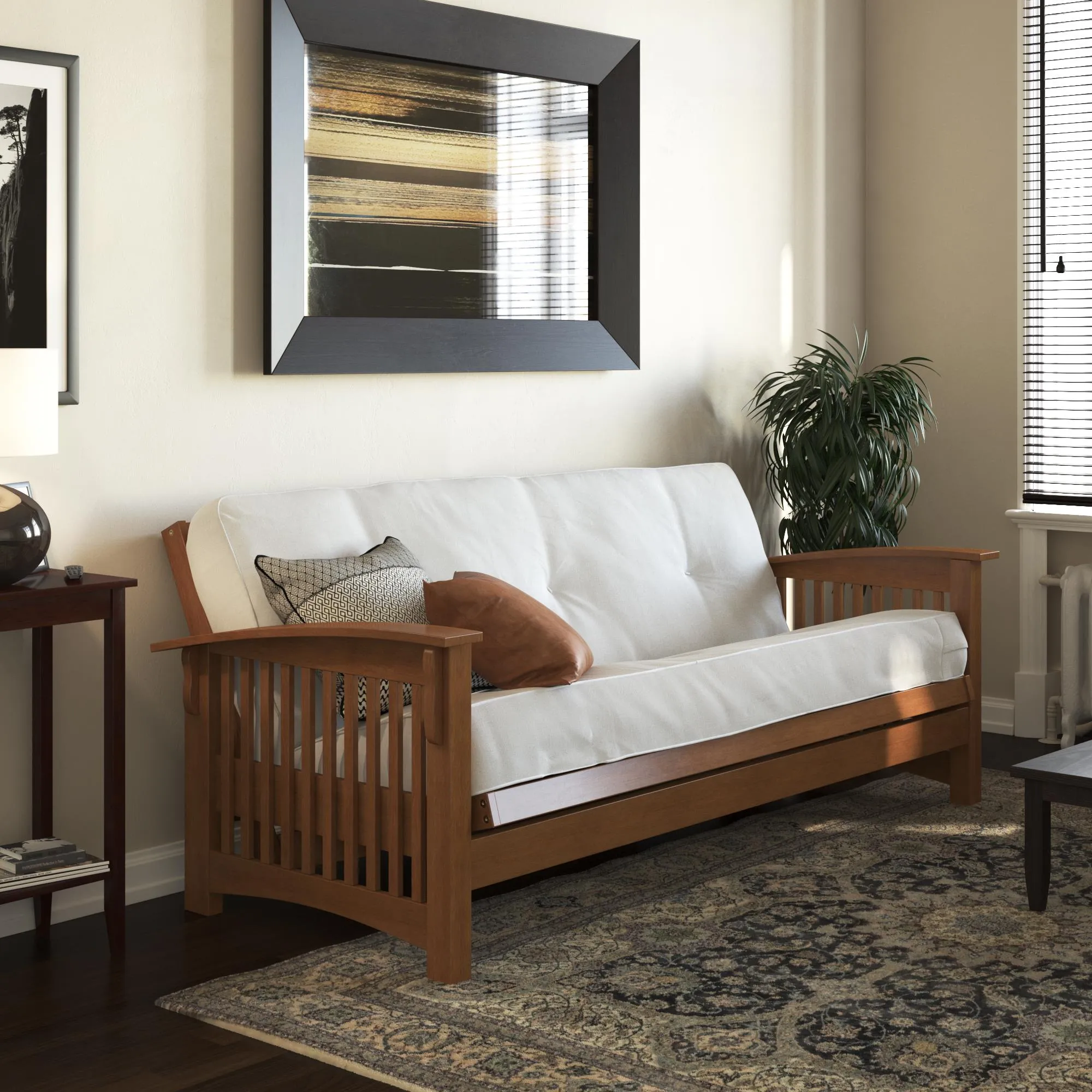 Cameron All Wood Futon Frame