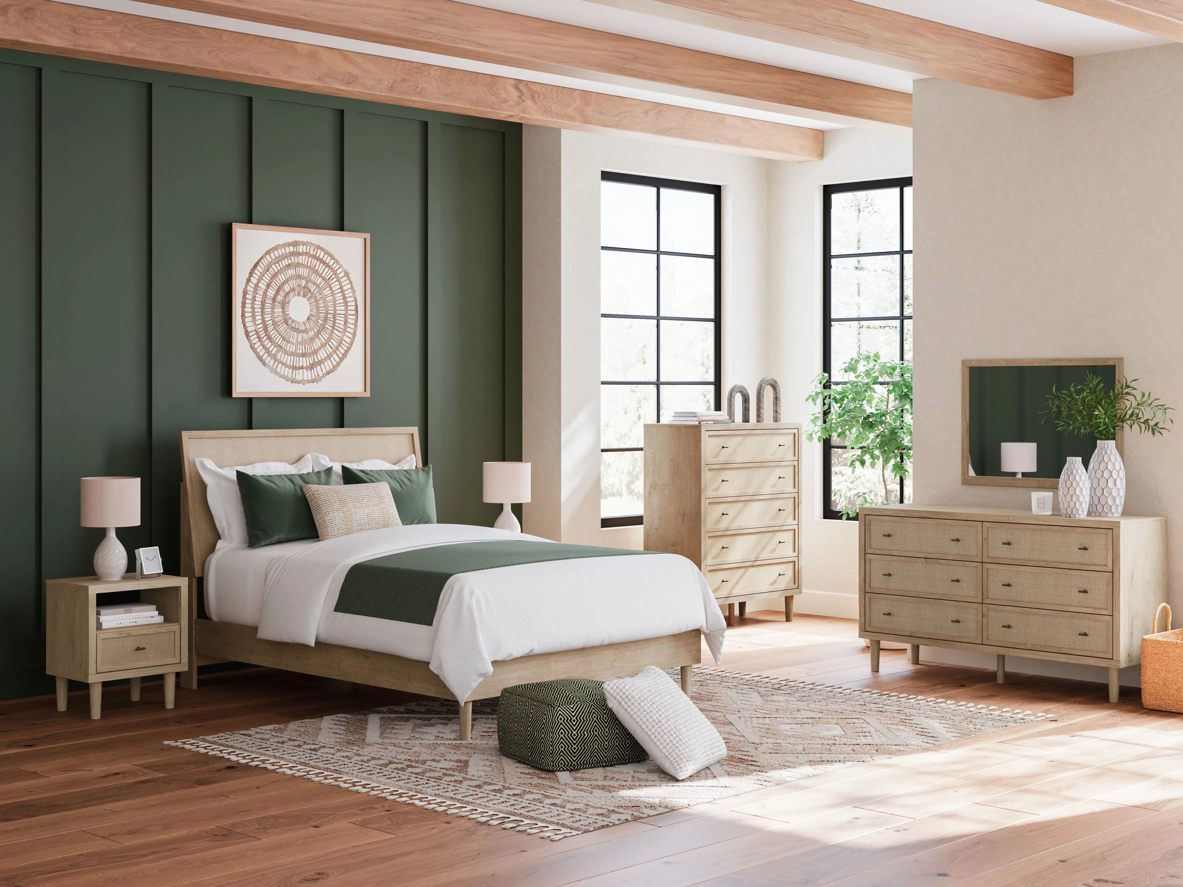 Cielden - Panel Bedroom Set