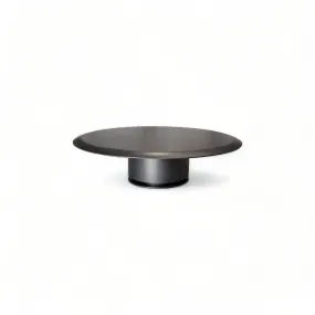 Cisa Graphite Oak Round Large Coffee Table