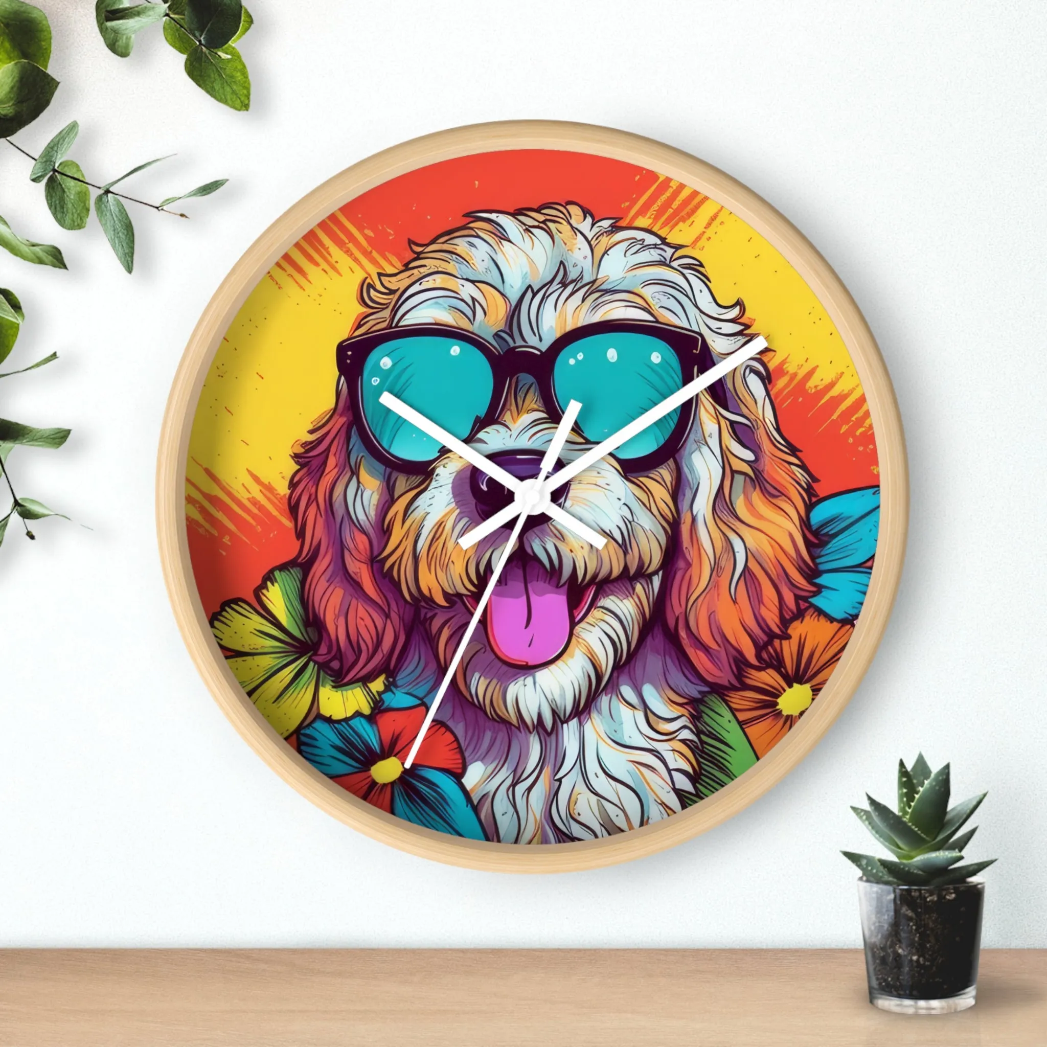 Clock - Labradoodle