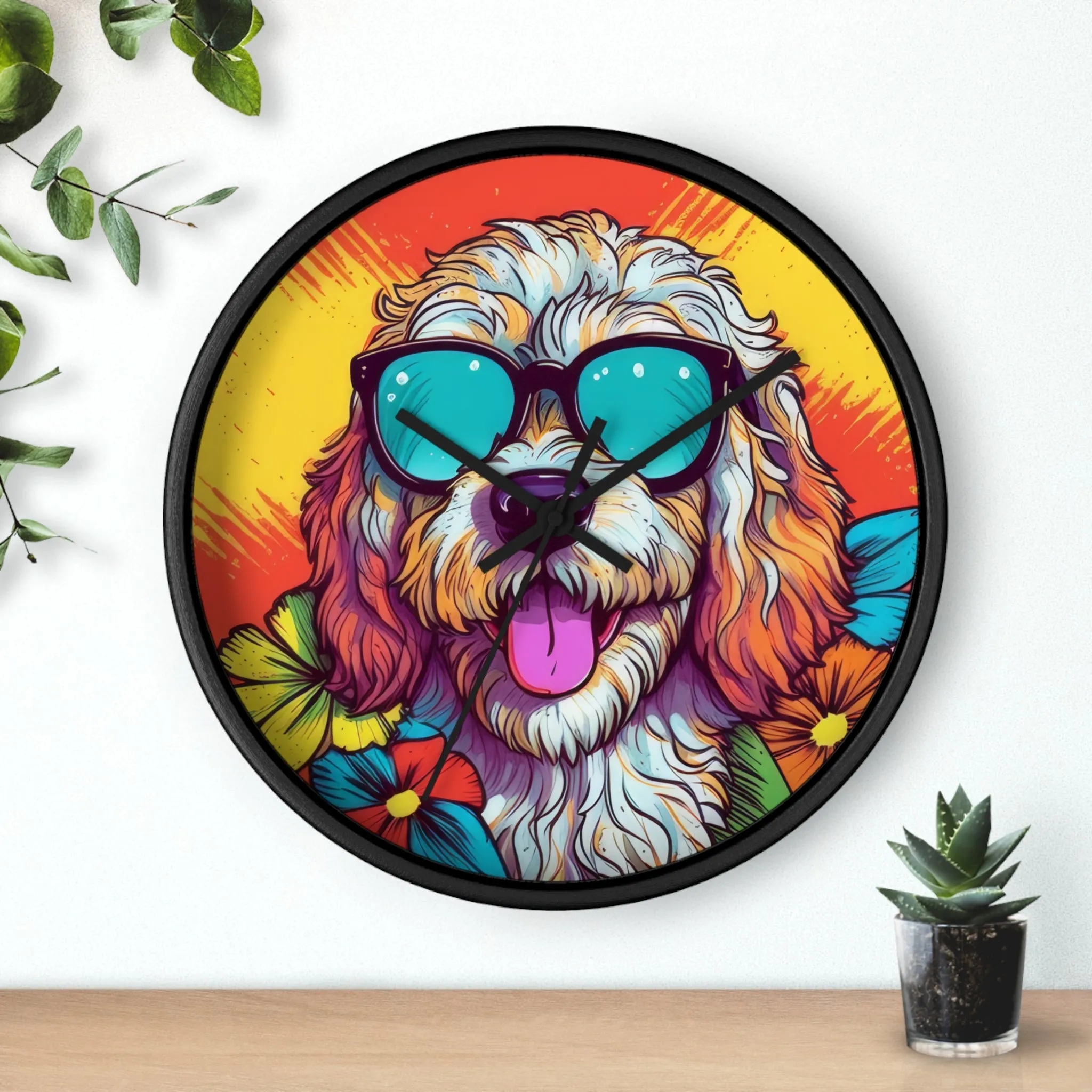 Clock - Labradoodle