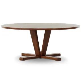 Cobain 72" Round Dining Table, Reclaimed Mango