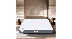 Coirfit Twin Plus 5-Zone I-Shape Technology 6 Inch Queen Size Memory Foam Mattress |for Soft Sleepers|Stress Release Extra Comfort Mattress|with 5 Year Warranty (LxB : 80x66x6)