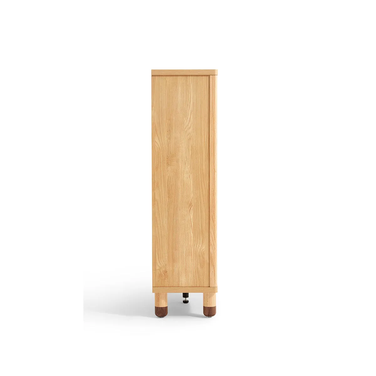 Dear Bear Kids Oak Storage Bookshelf