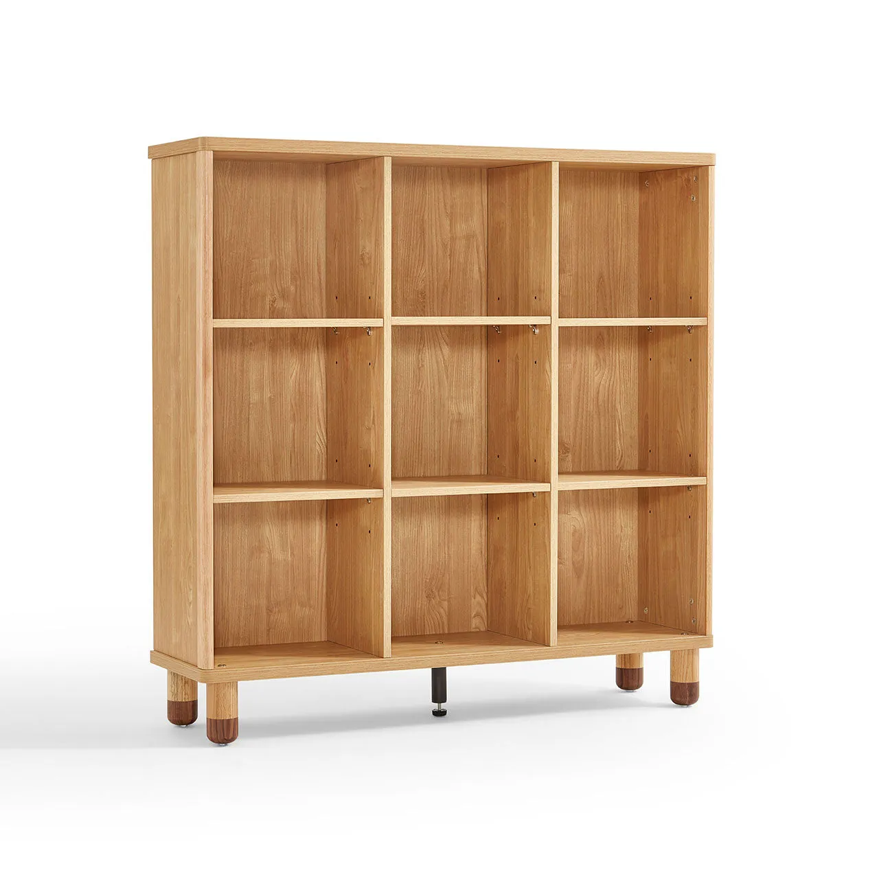 Dear Bear Kids Oak Storage Bookshelf