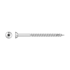 Deck-Drive DWP WOOD SS Screw - #10 x 2-1/2 in. T25, Flat Head, Type 316 (5 lb.) (Pack of 6)