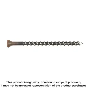 Deck-Drive DWP WOOD SS Screw - #10 x 2-1/2 in. T25, Trim Head, Type 305, Tan 03 (350-Qty) (Pack of 6)