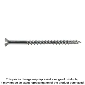 Deck-Drive DWP WOOD SS Screw - #10 x 3-1/2 in. T-25, Flat Head, Type 316 (1000-Qty)