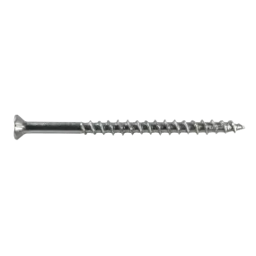 Deck-Drive DWP WOOD SS Screw - #10 x 3 in. T-25, Flat Head, Type 316 (40-Qty)