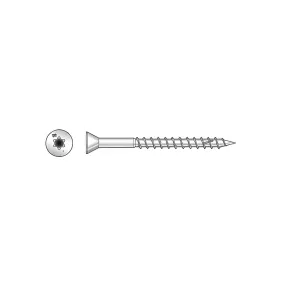 Deck-Drive DWP WOOD SS Screw - #7 x 1-1/4 in. T-15, Trim Head, Type 305 (5000-Qty)