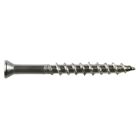 Deck-Drive DWP WOOD SS Screw - #7 x 1-1/4 in. T15, Trim Head, Type 316 (1 lb.)