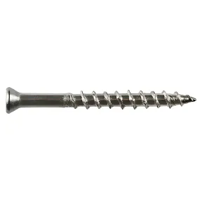 Deck-Drive DWP WOOD SS Screw - #7 x 1-1/4 in. T15, Trim Head, Type 316 (350-Qty) (Pack of 6)