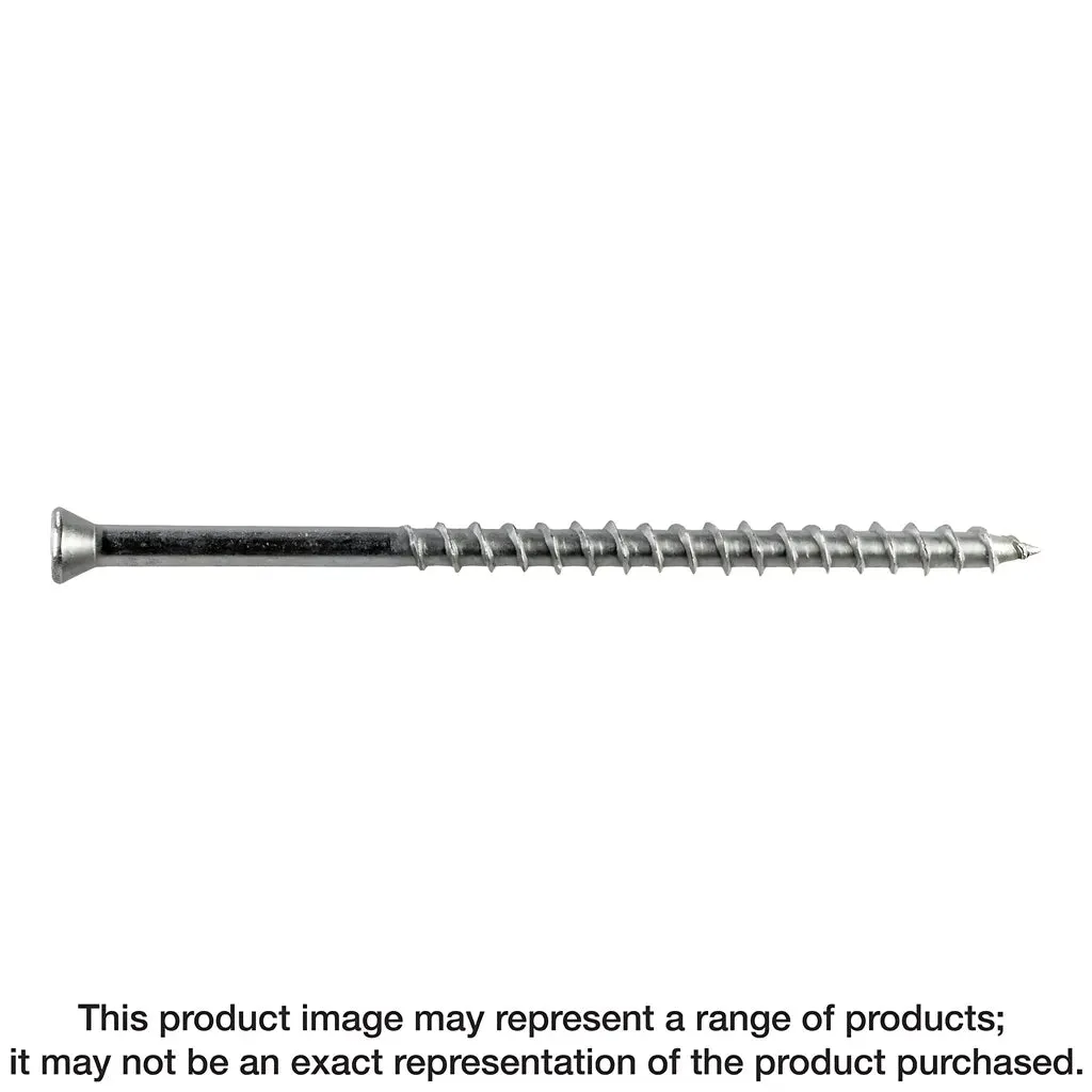 Deck-Drive DWP WOOD SS Screw - #7 x 2-1/2 in. T-15, Trim Head, Type 305 (1 lb.) (Pack of 10)