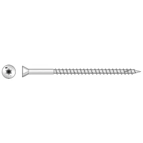 Deck-Drive DWP WOOD SS Screw - #9 x 3-1/2 in. T-20, Trim Head, Type 305 (1500-Qty)