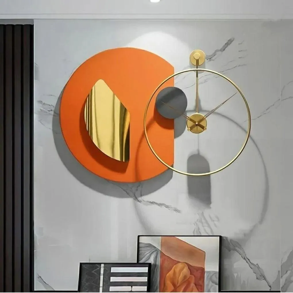 DOUBLE SHARP WALL CLOCK