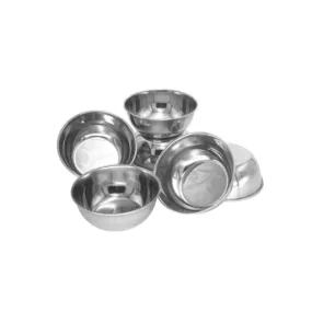 Galoof Stainless Steel Serving Bowl Set 6