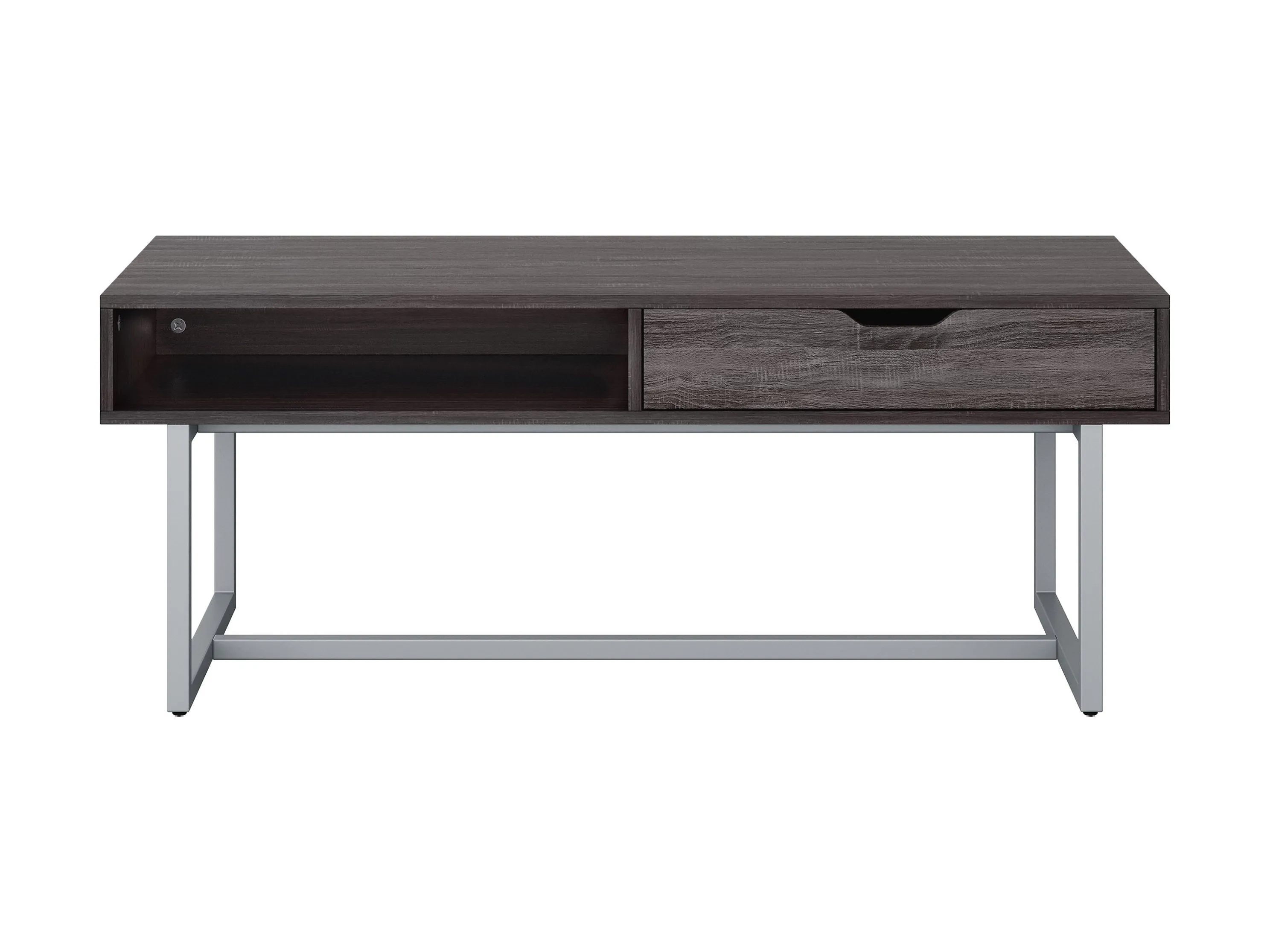 Grey Modern Rectangular Coffee Table