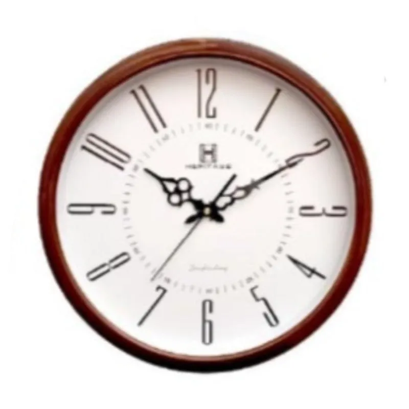 Heritage Wall Clock Sunset Plain Copper