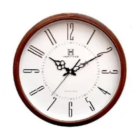 Heritage Wall Clock Sunset Plain Copper