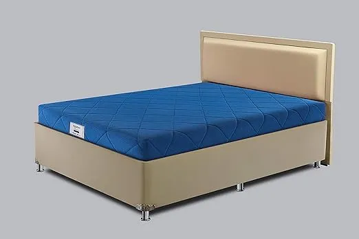 Hypnos Spine Safe 5-inch Single Size Memory Foam Mattress (Navy Blue, 72x36x05)