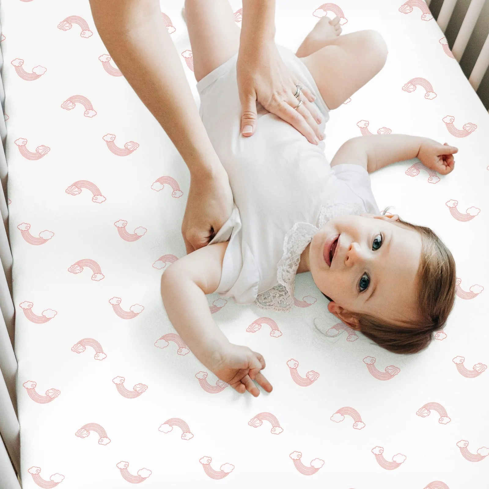 Isla Fitted Crib Sheets (Dreamland)