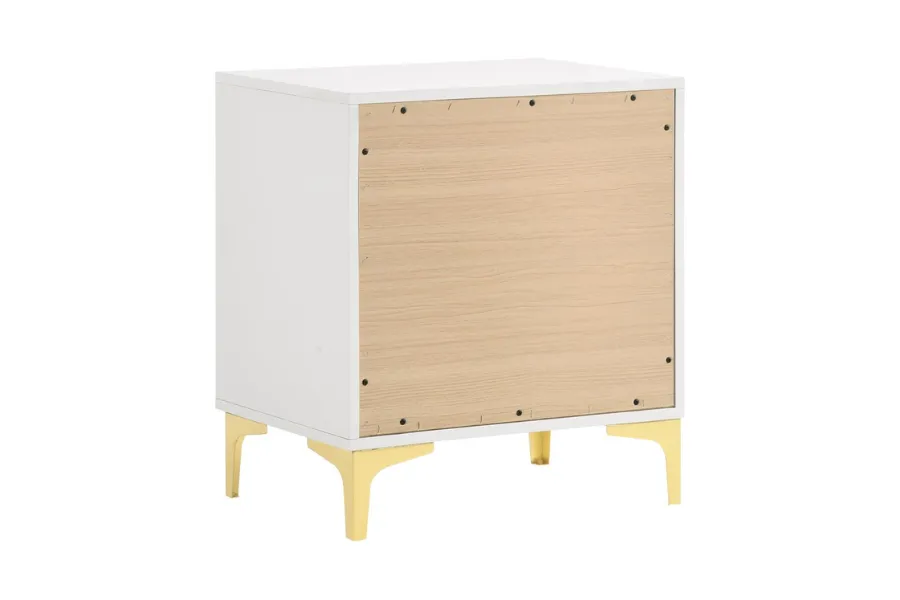 Kendall 2-drawer Nightstand White 224402