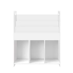 Kids Bookcase Childrens Bookshelf Display Cabinet Toys Storage Organizer