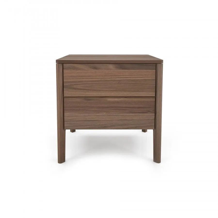 LEWIS 2 DRAWER NIGHTSTAND