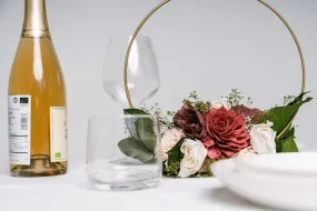 Love Story Hoop Centerpiece