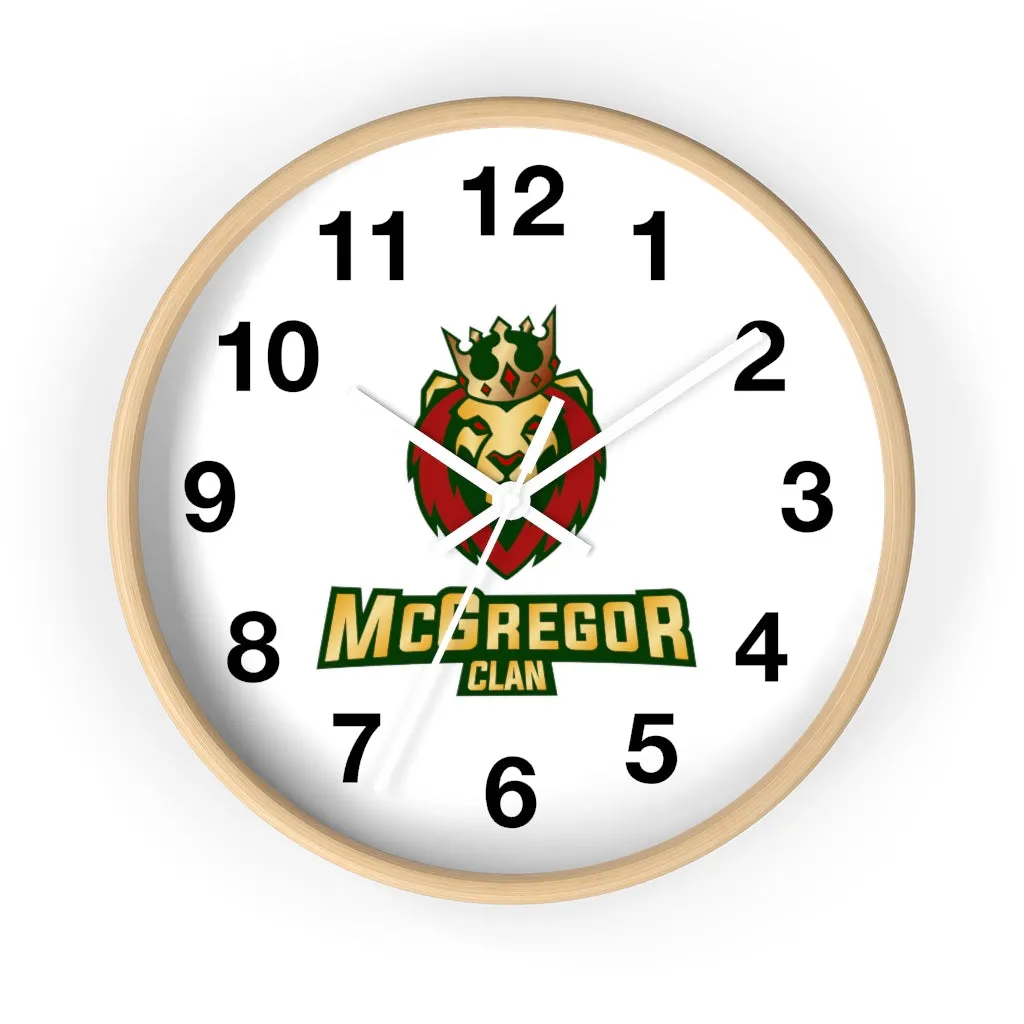 McGregor Clan wall Clock