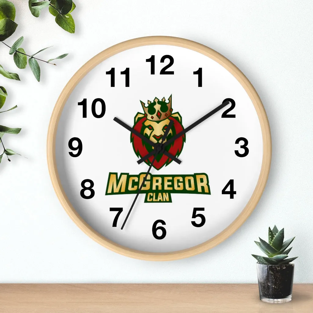 McGregor Clan wall Clock