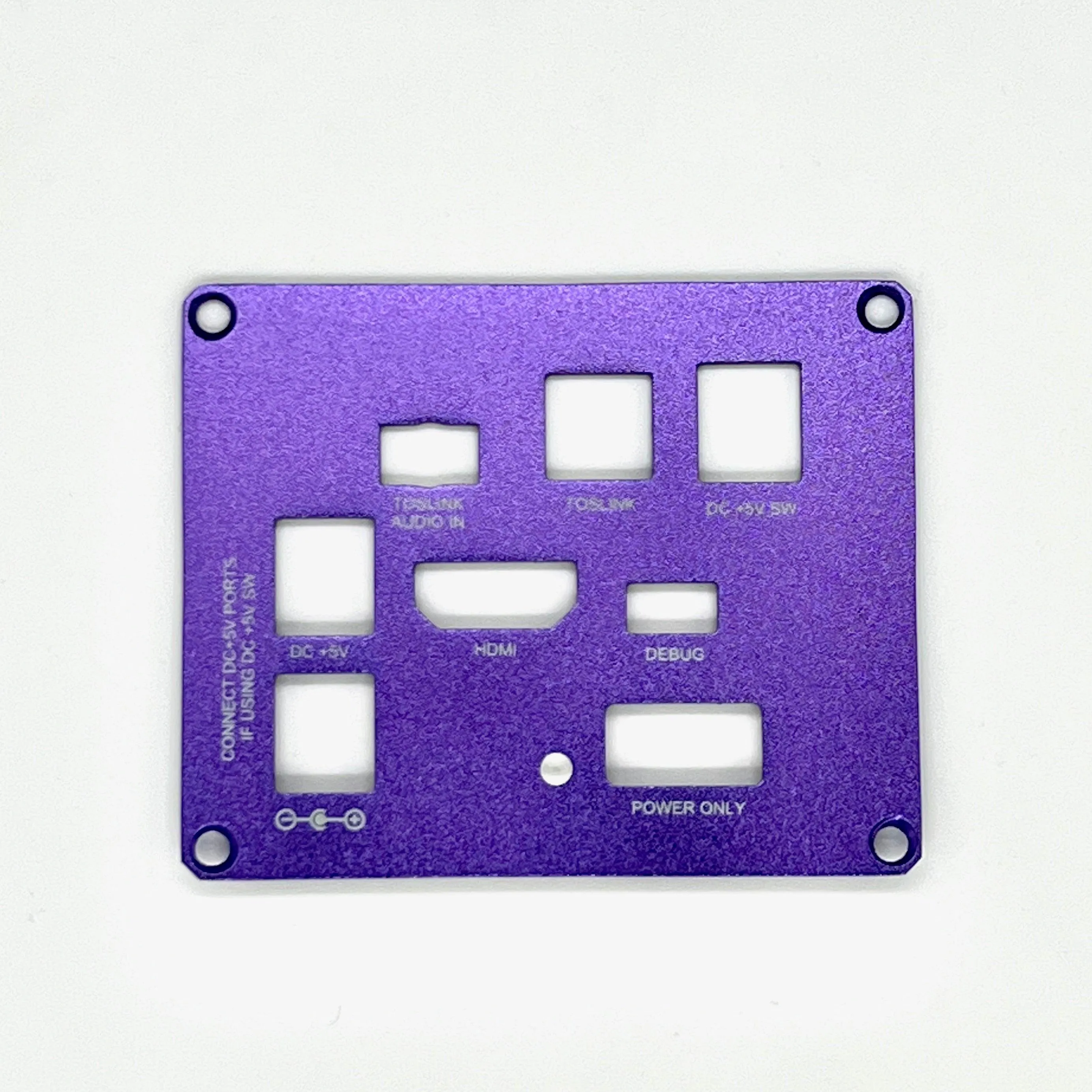 MiSTer FPGA Aluminum Armor Case Panels