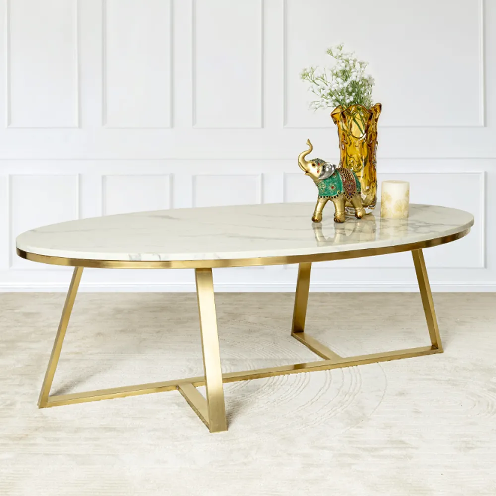 Modern Stylish Marble Design Coffee Table