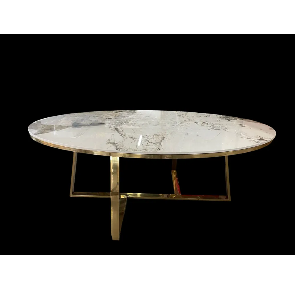 Modern Stylish Marble Design Coffee Table