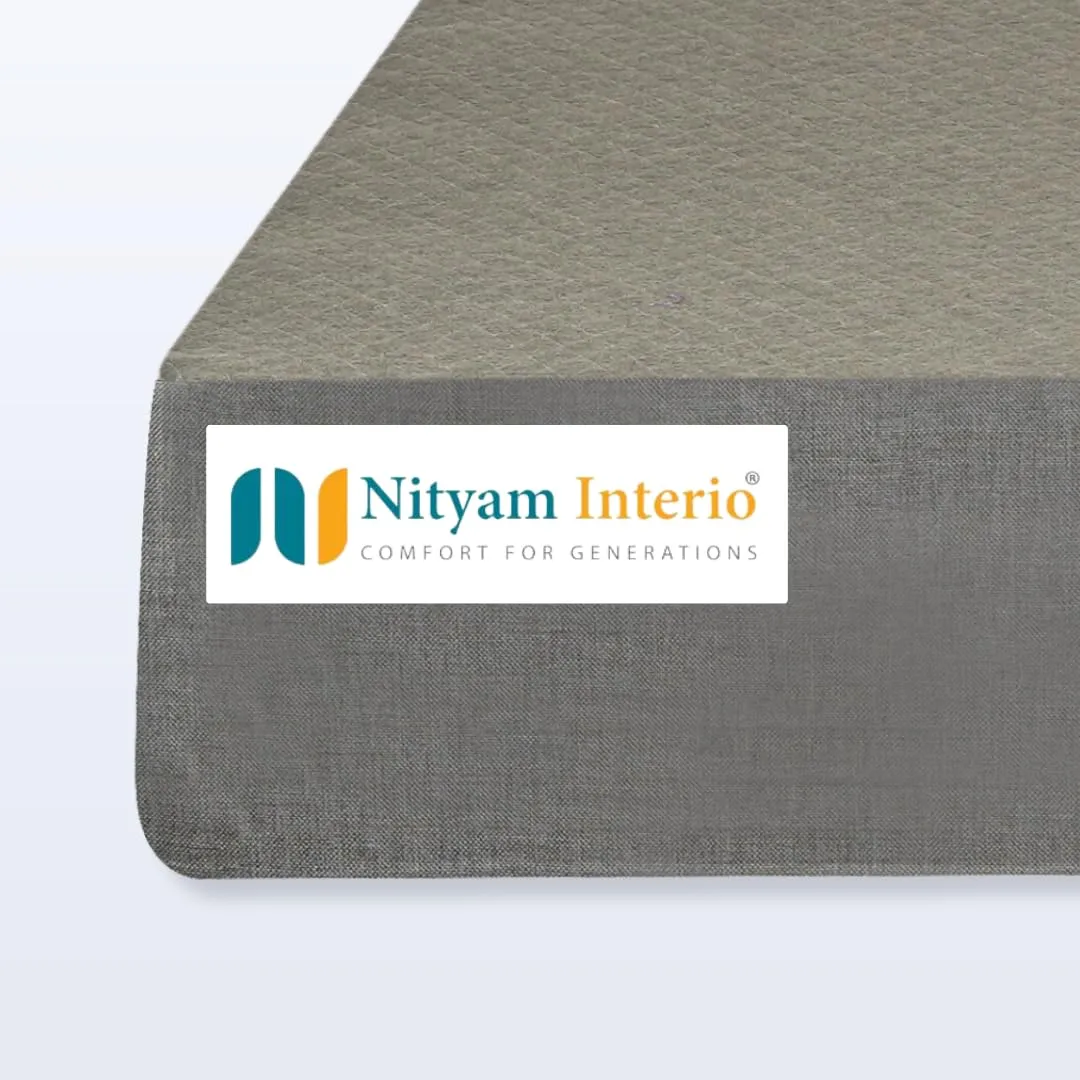 NITYAM Interio Active Sleep Mattress with Excellent Bounce-Back - Anti-Microbial Fabric | High-Resilience Foam | 3 Year Warrenty| Single - 78X30X3