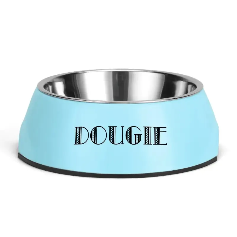 Personalized Pet Food Bowls for Cats and Dogs with Names