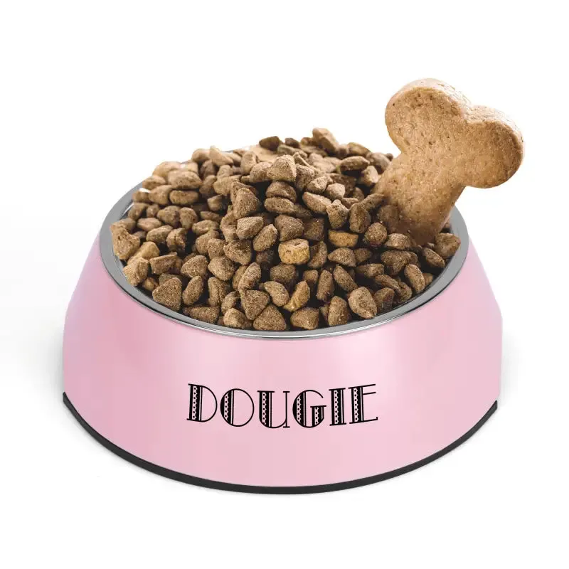 Personalized Pet Food Bowls for Cats and Dogs with Names