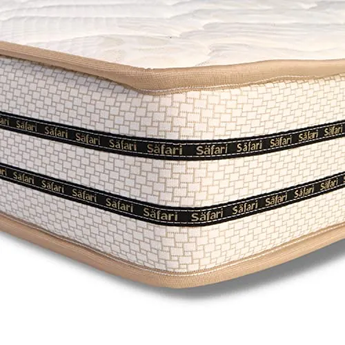 Safari The Mattress Company Memory Foam Mattress, Medium Firm, Double Size Bed, High Density Foam, 6 Inch Thickness (75X48X6) | 5 Years Warranty