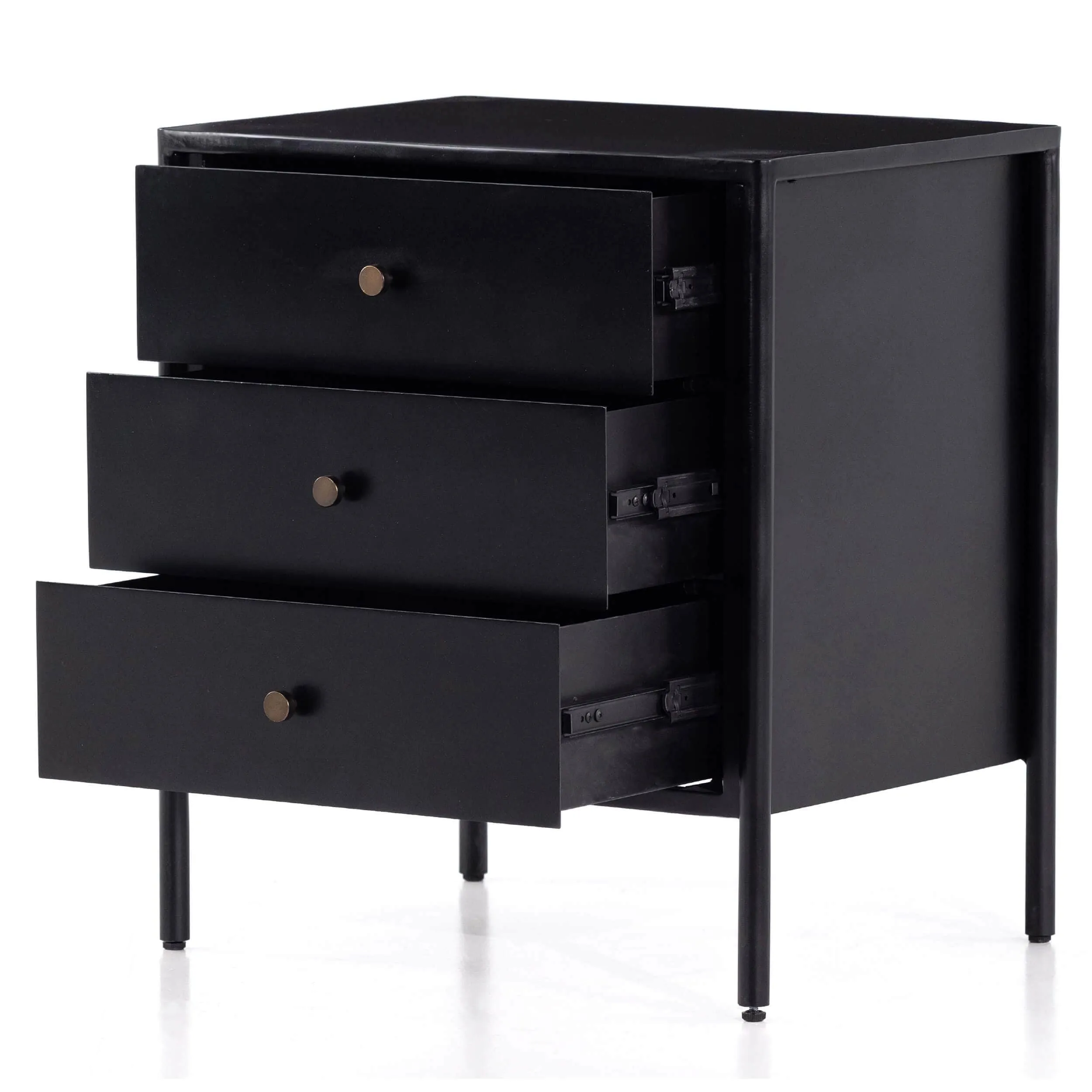 Soto Nightstand, Black