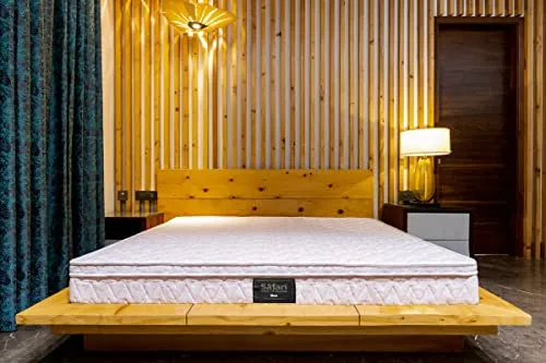 The Mattress Company | 5 Years Warranty | Spring Euro Top Single Bed Mattress, Dual Comfort 8 Inch Thickness (78x30X8)